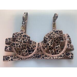 Victorias Secret Luxe Very Sexy Balconet Bra Strappy Caged